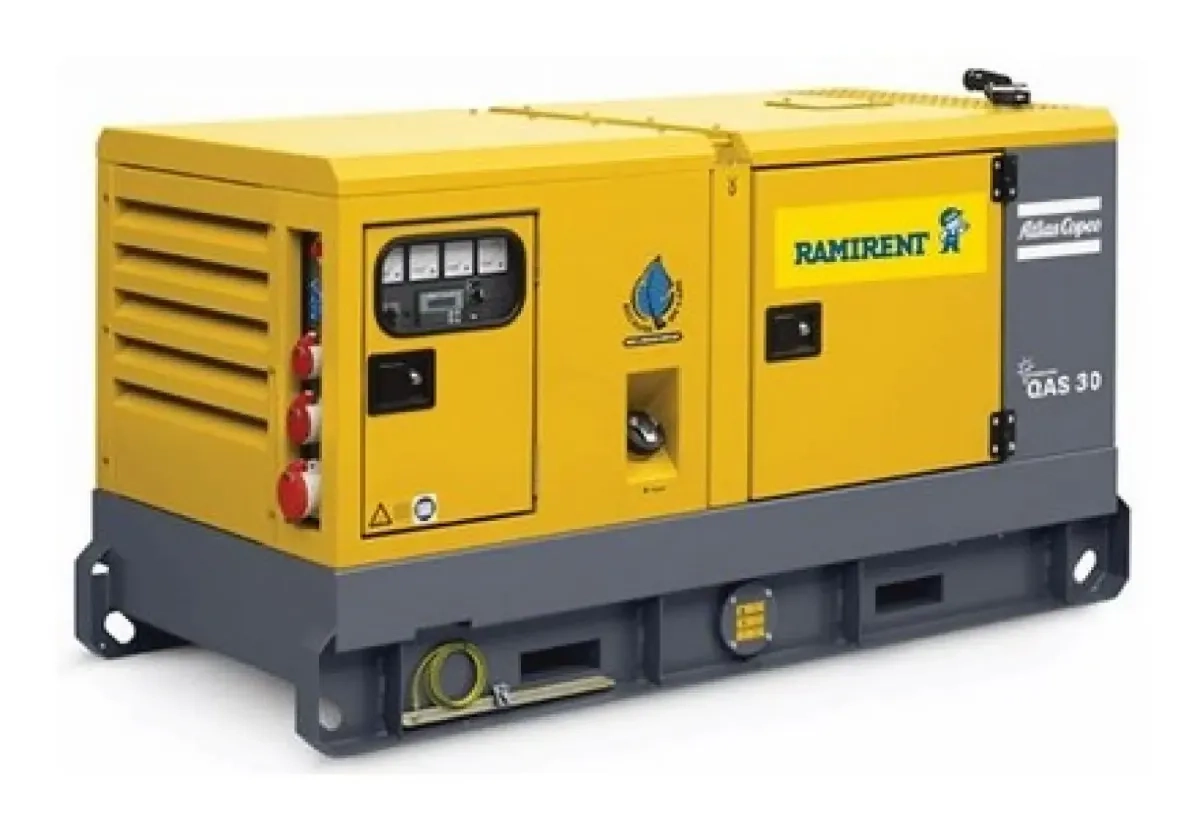 Дизельний генератор Atlas Copco QAS30
