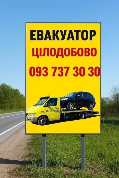 ЕВАКУАТОР м.Прилуки та Україні 20 гривень/кілометр