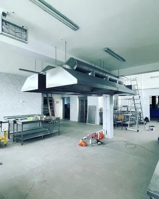 Монтаж промислової вентиляції та витяжок