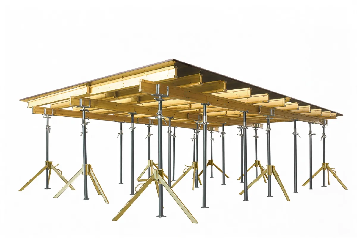 Опалубка горизонтальна . Балка двотаврова Н20