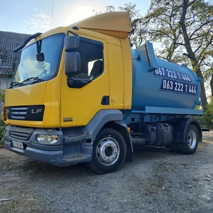 Викачка ям, асенізатор. Лютіж