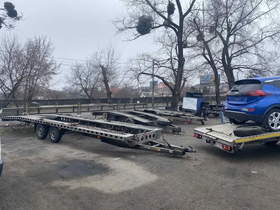 Лафет на 2 машини