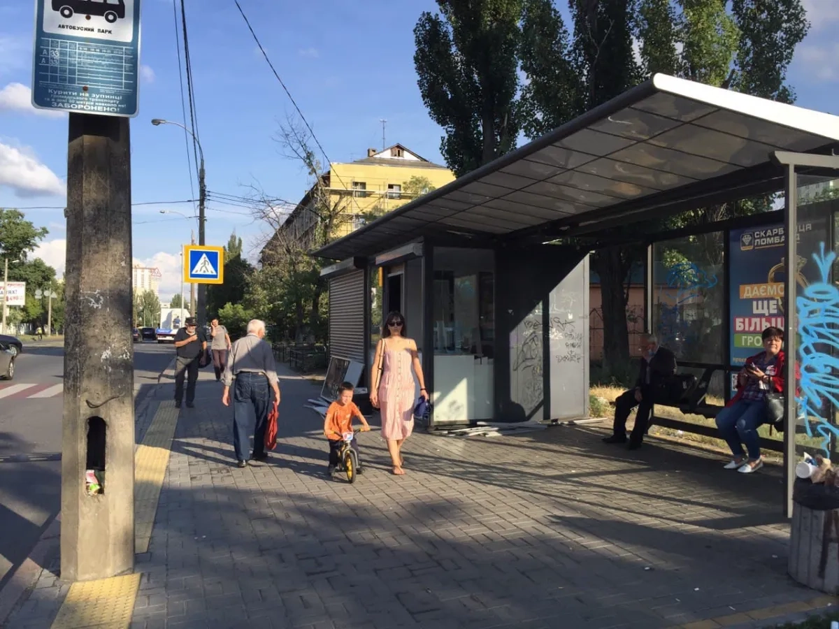 Зупинковий комплекс 7 м2 в Дніпровському районі