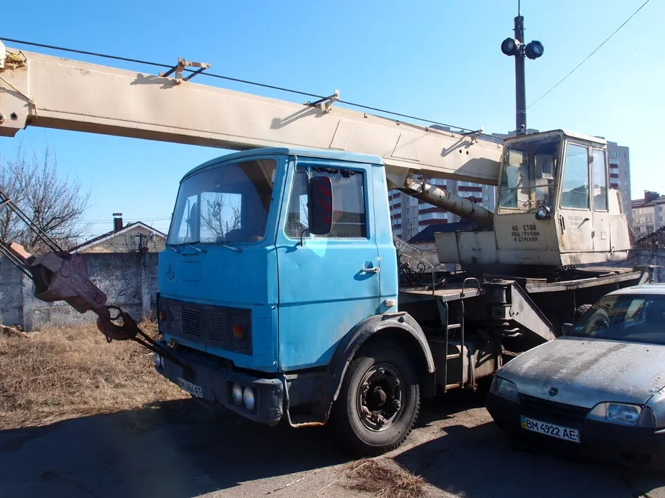 Автокран Дніпро Іванівець 12,5т Машека 15т Кран Дніпро