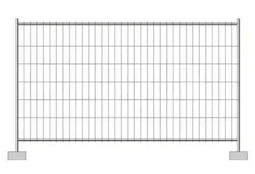Мобільне огородження з оцинкованої сітки Тип F3