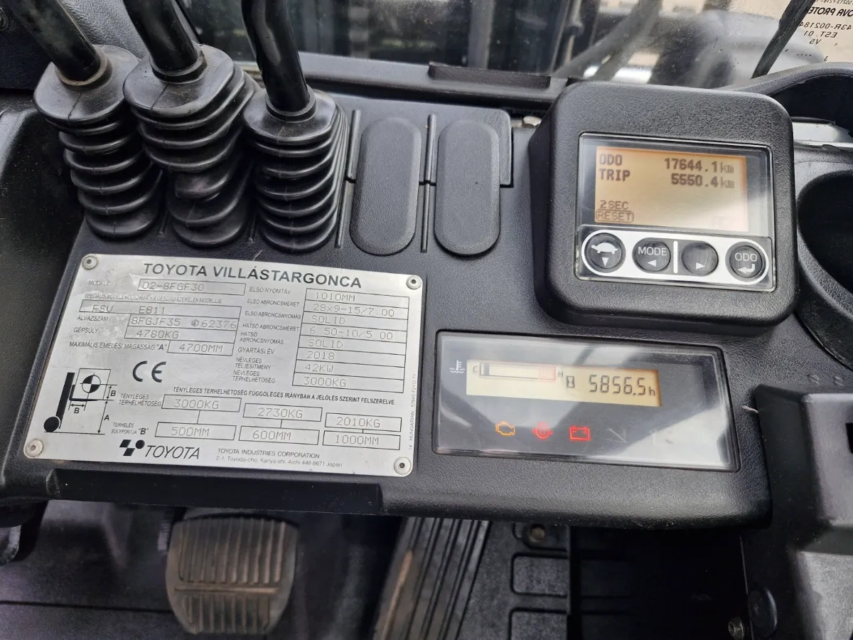 Навантажувач Toyota 02-8FGF30