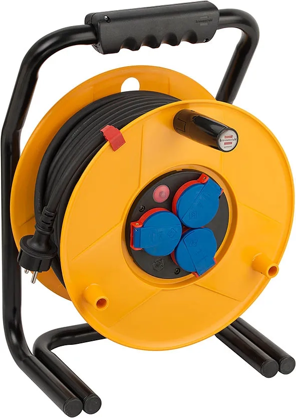 Подовжувач електричний 50м. Високий ступінь захисту від вологи та пилу