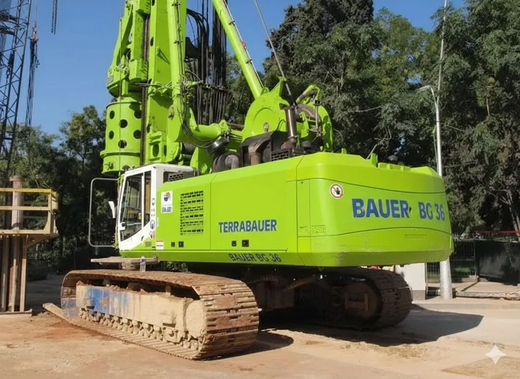 Бурова установки Bauer BG 36 професійне буріння