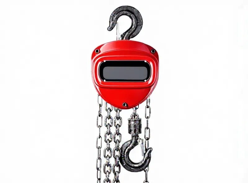 Ручна ланцюгова таль — Підйом вантажів