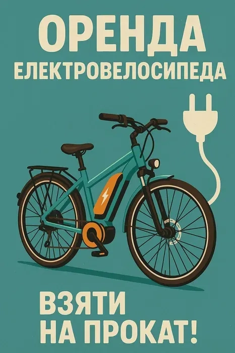 Довгостроково електро велосипеди. ВІД ТИЖНЯ!