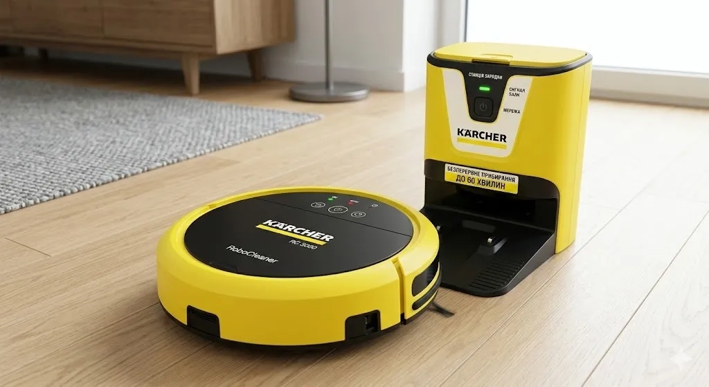 Робот-пилосос Karcher: ідеальна чистота
