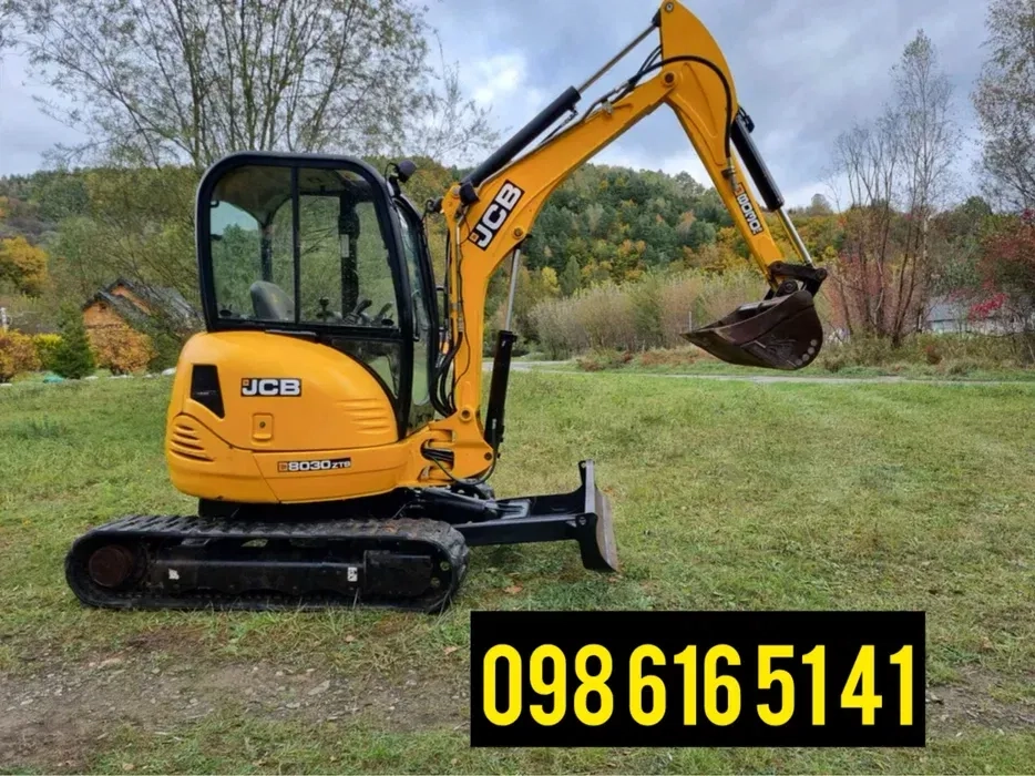 Послуги міні-екскаватора, екскаватор