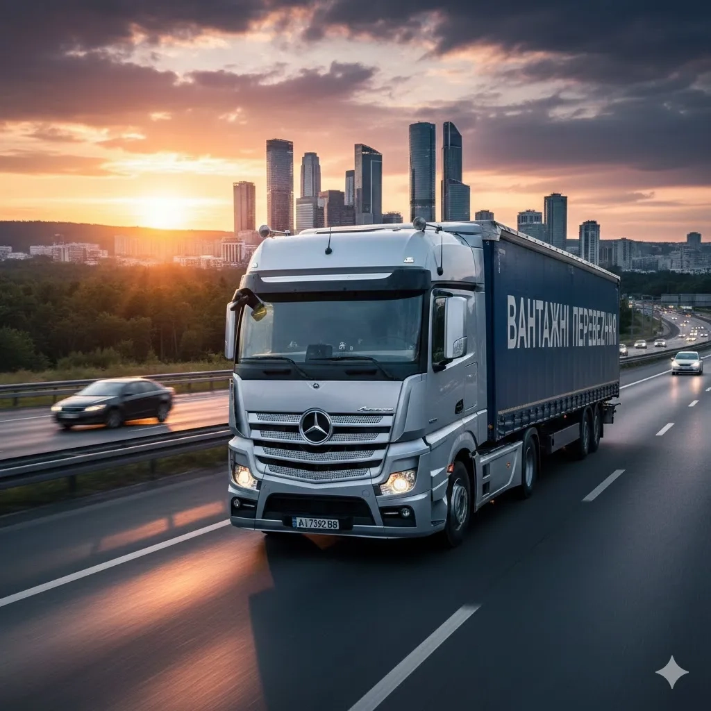 Вантажні перевезення по місту і області