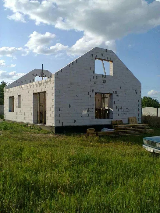 Будівництво будинків із газобетону