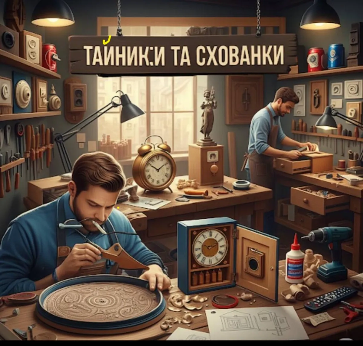 Індивідуальне виготовлення тайників , схованок тощо.