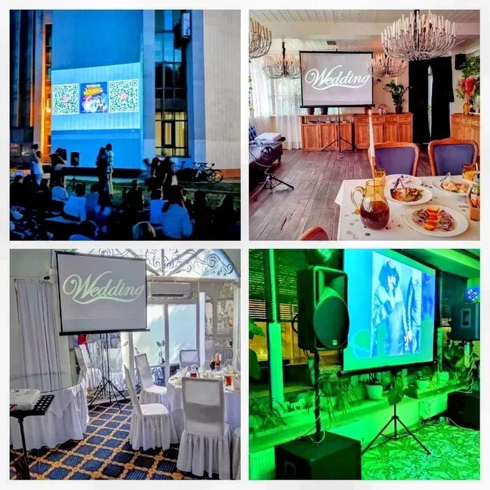 Проектор, екран, ноутбук, звук (Чернігів)