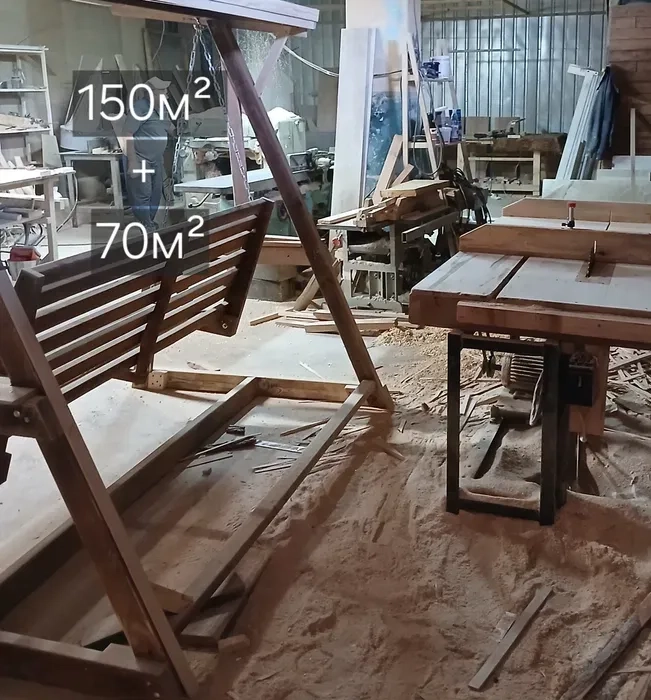 Столярний цех з обладнанням