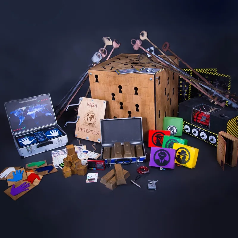 Квест "Місія нездійсненна" Тривалість: 90 хвилин Кількість: до 6 гравців