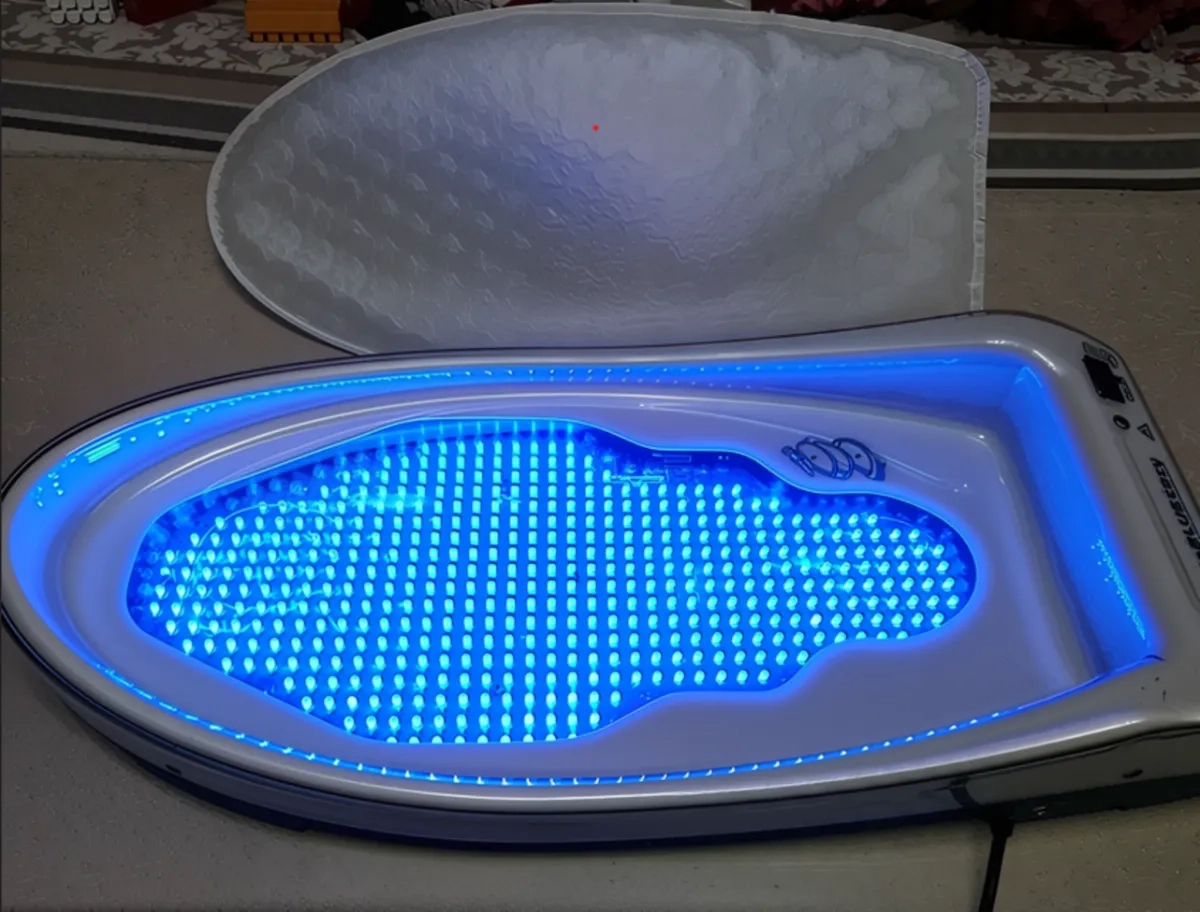 LED лампа човник для фототерапії