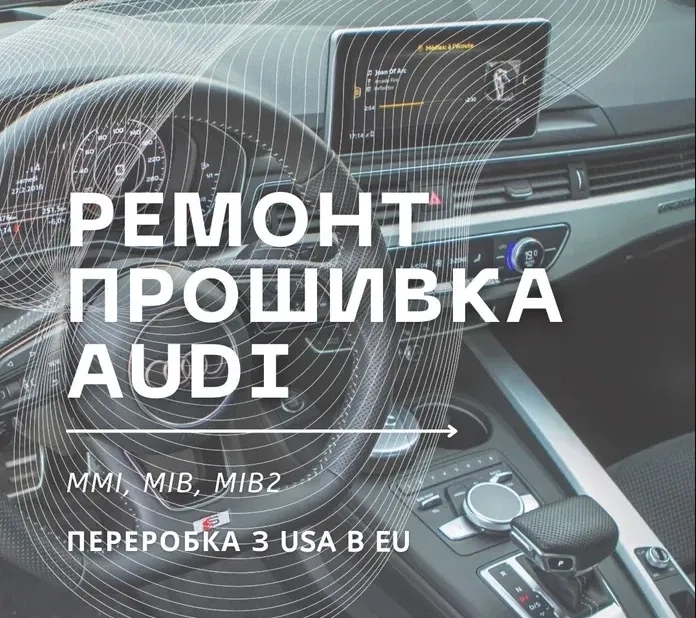 Audi MMI, MIB, MIB2, MIB3 USA, прошивка, додатковi мови в меню