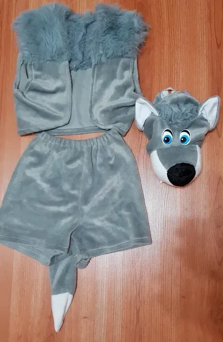 Костюм вовка на вік від 3 до 8 років