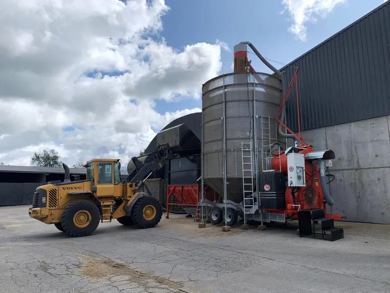 Мобільна зерносушарка. Швидка сушка зерна