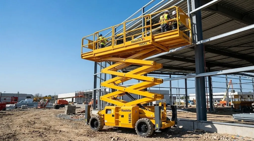 Дизельний ножичний підйомник Haulotte 18SXL