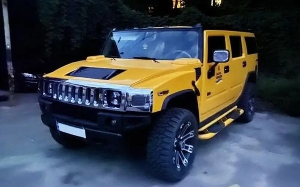 442 Hummer H2 жовтий — на зйомки або фотосесію