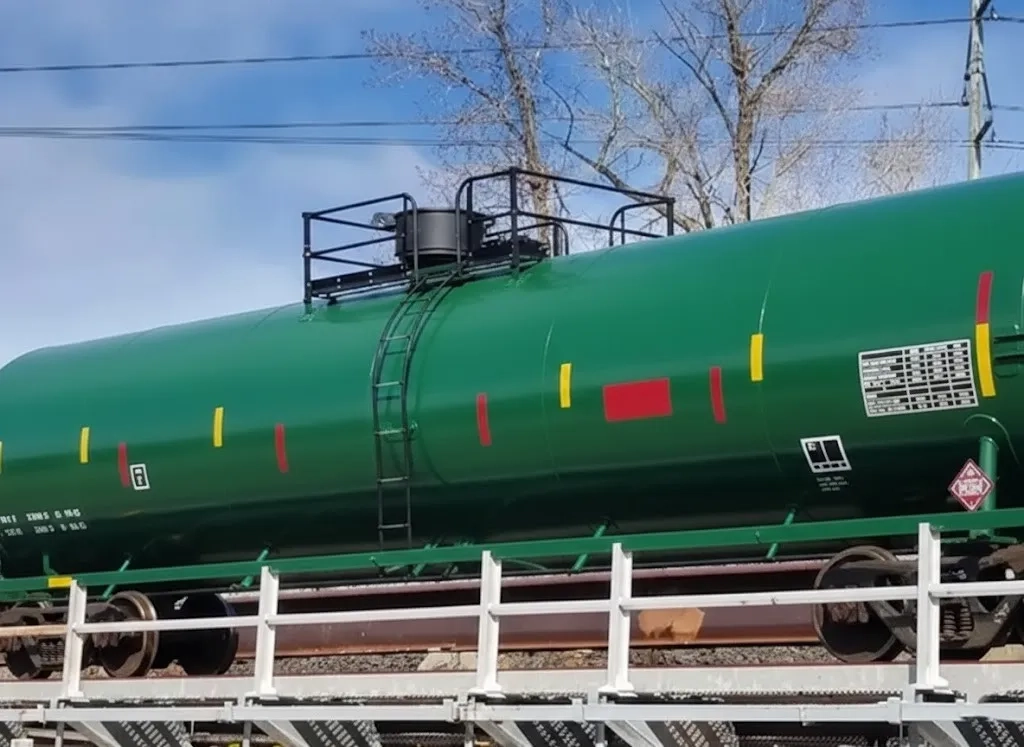 Вагон-цистерна для безпечного транспортування нафтопродуктів