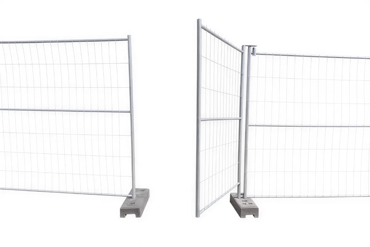 Ворота для мобільних огорож F2