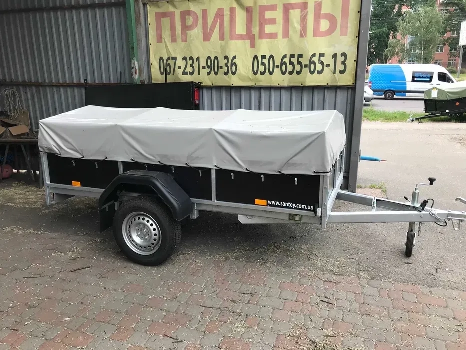 Причепи з тентом від 300₴ до 700₴ за добу