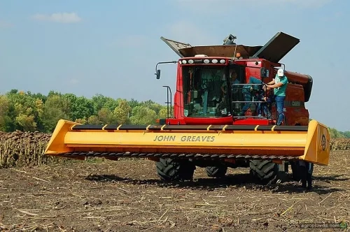 Жатка John Greaves соняшникова жатка