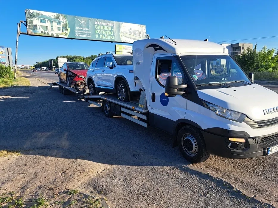 Евакуатор Україна - Європа - Україна