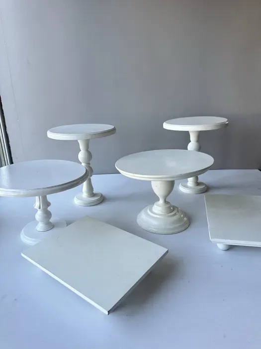 Посуд для кенді бару, підставки для фуршету