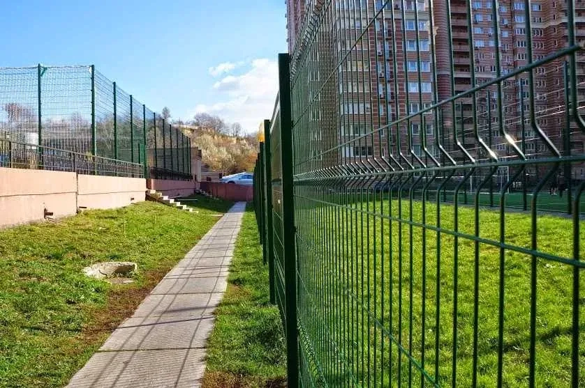 Забор секционный Забор из сварной сетки 3 Д Ворота Калитка Установка 300 грн.