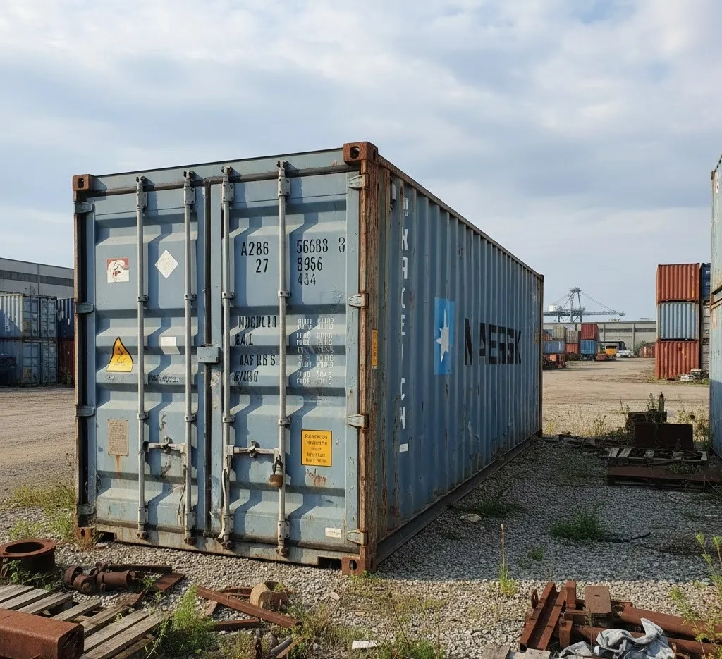 Контейнер 40 футів б / в герметичний, готовий до експлуатації