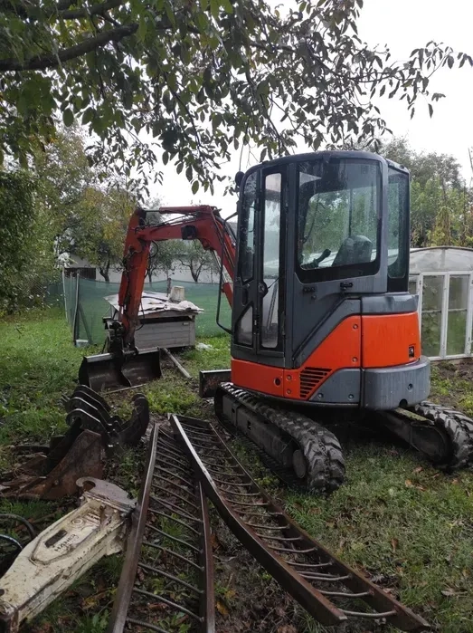 Міні екскаватор і гідромолот 3.5 тон