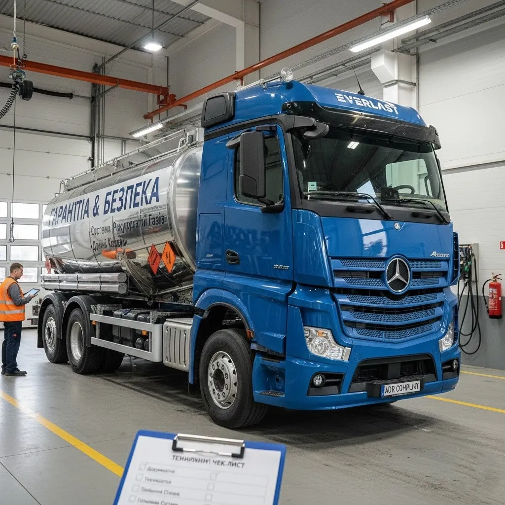 Автоцистерна бензовоз, гарантія та безпека