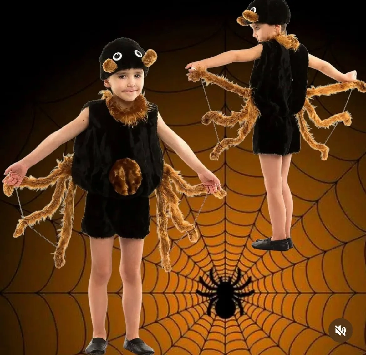 Костюм кумедного павучка