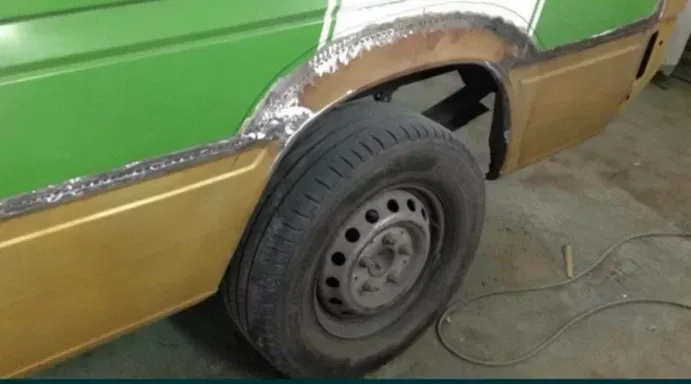 Ремонт микроавтобусов, бусов. Кузовные работы.