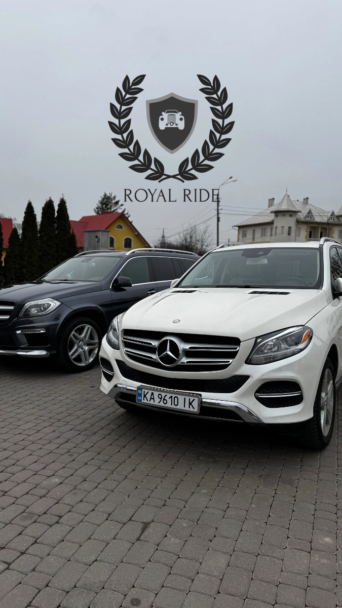 Авто з водієм на весілля. Royal Ride. Mercedes GLE