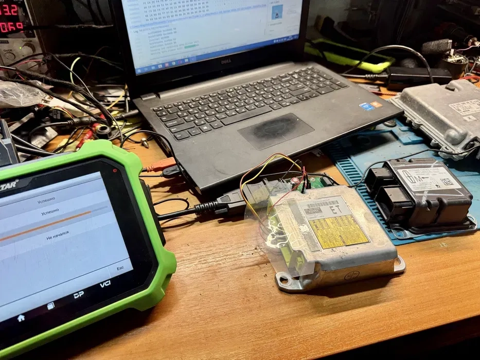 Прошивка блока SRS, Airbag, RCM, удаление crash, краш дата