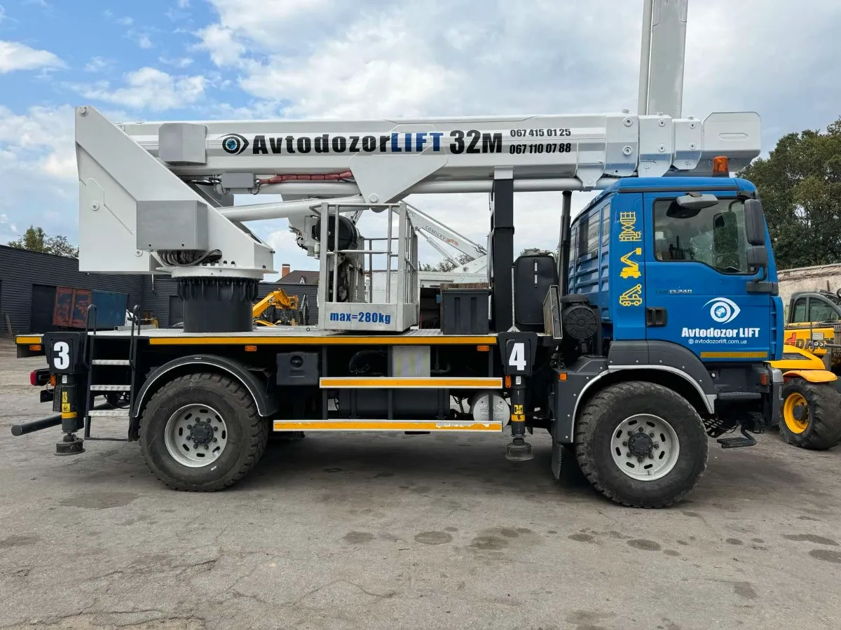 Автовишка 32м висота 4х4