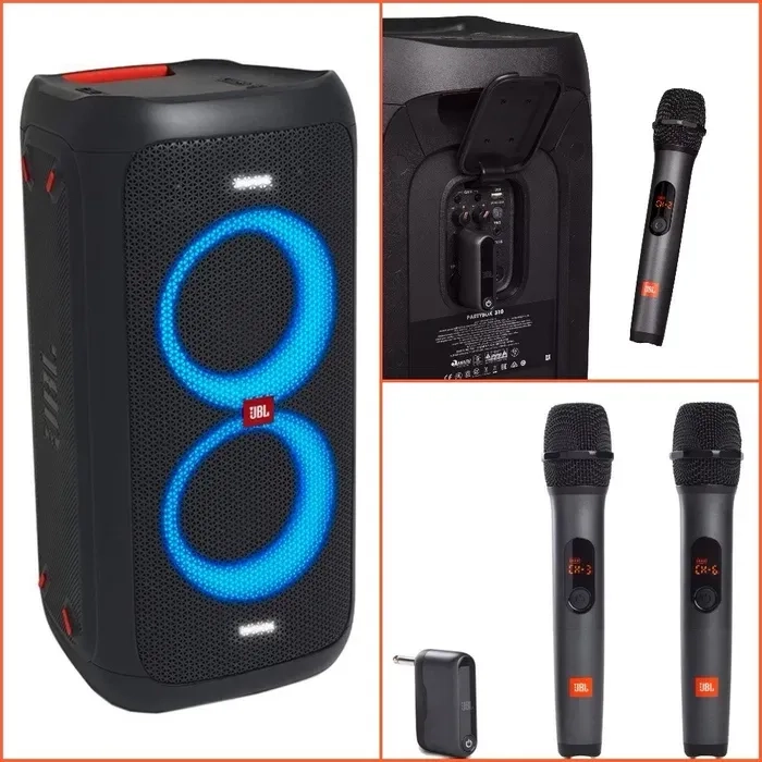 Колонка JBL Partybox 310/320 та мікрофони
