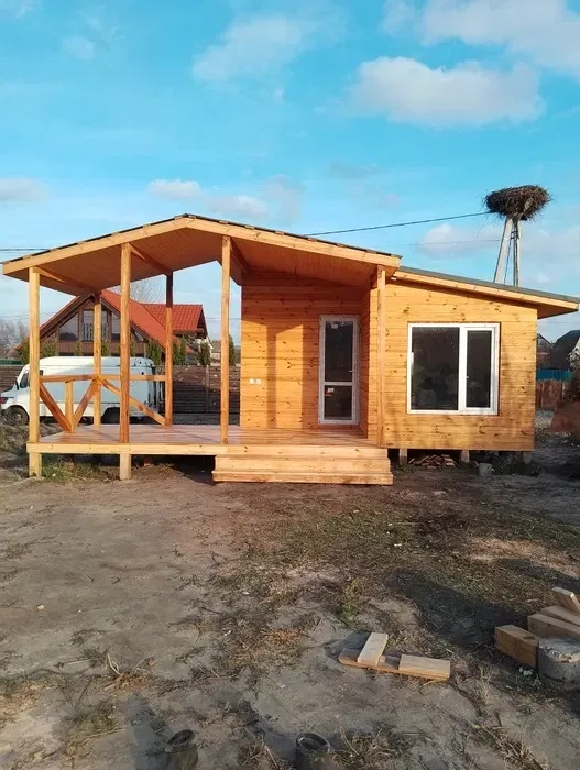 Каркасний будинок Модульний будинок Дачний будинок Дерев'яний будинок