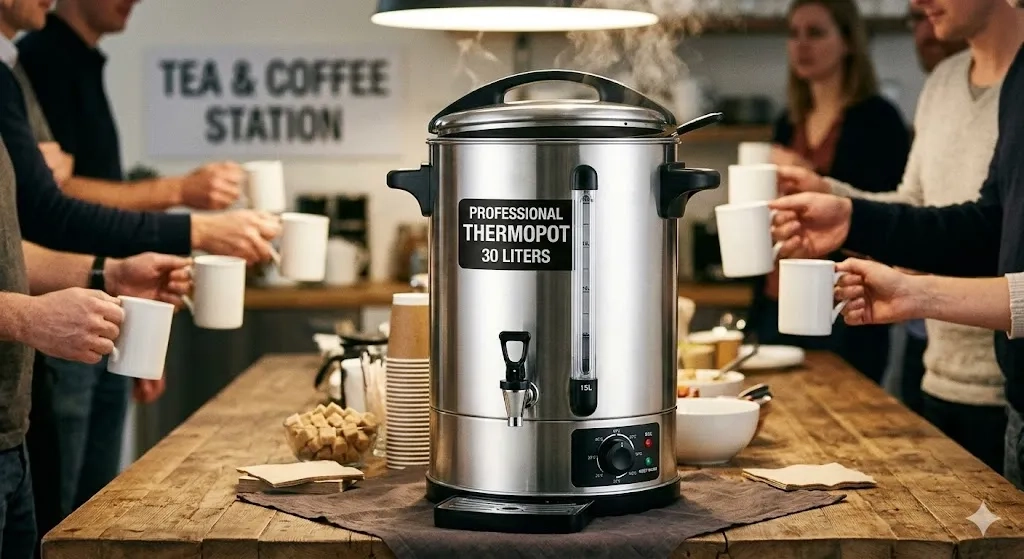 Професійний електричний кип'ятильник (термопот),