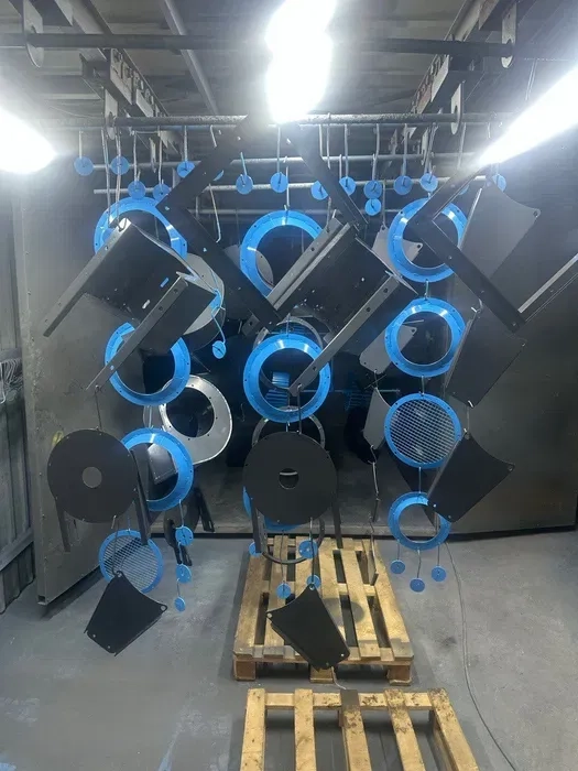 Порошкове фарбування та гибка металу