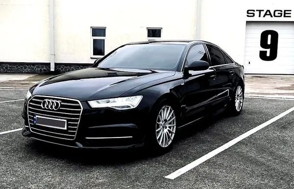 123 Авто на весілля AUDI A6 QUATTRO S Line чорна