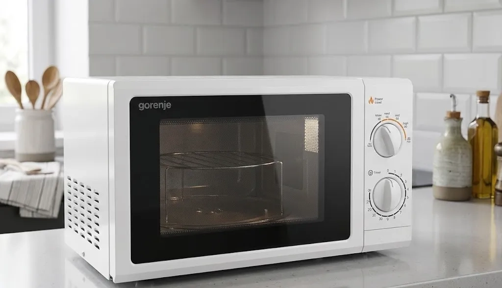 Мікрохвильова піч Gorenje — швидкий розігрів і розморожування