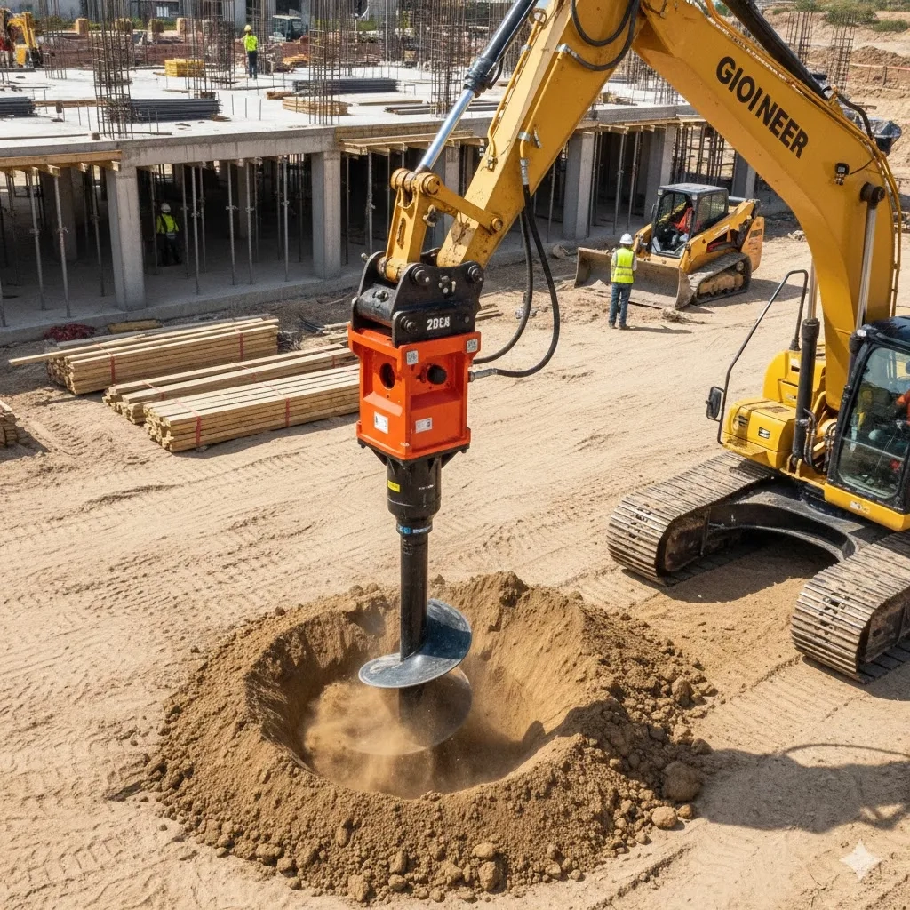 Гідробур для буріння грунтів до 12 м